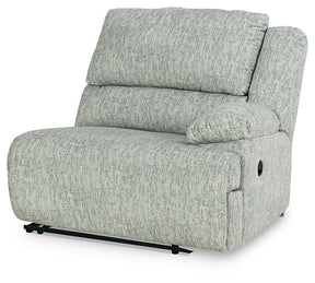 McClelland Reclining Sectional with Chaise - Half Price Furniture