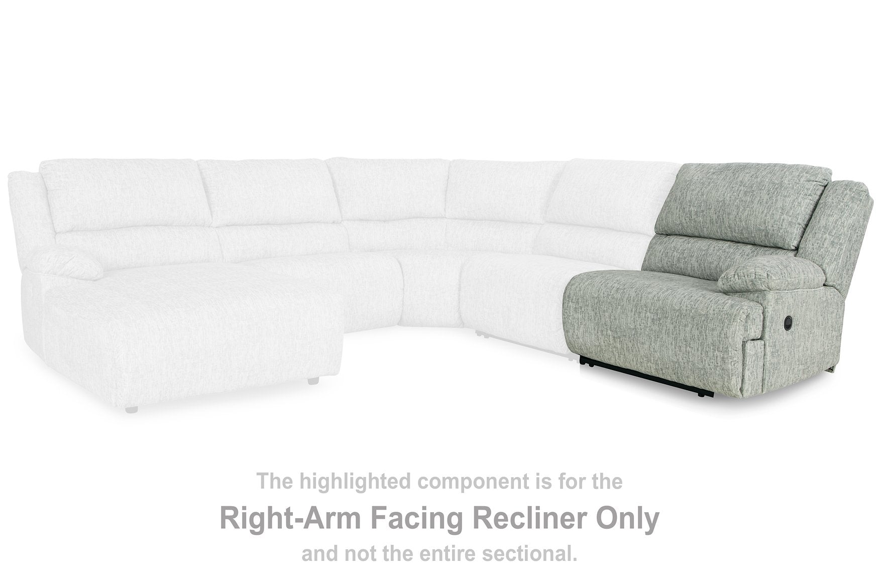 McClelland Reclining Sectional - Half Price Furniture