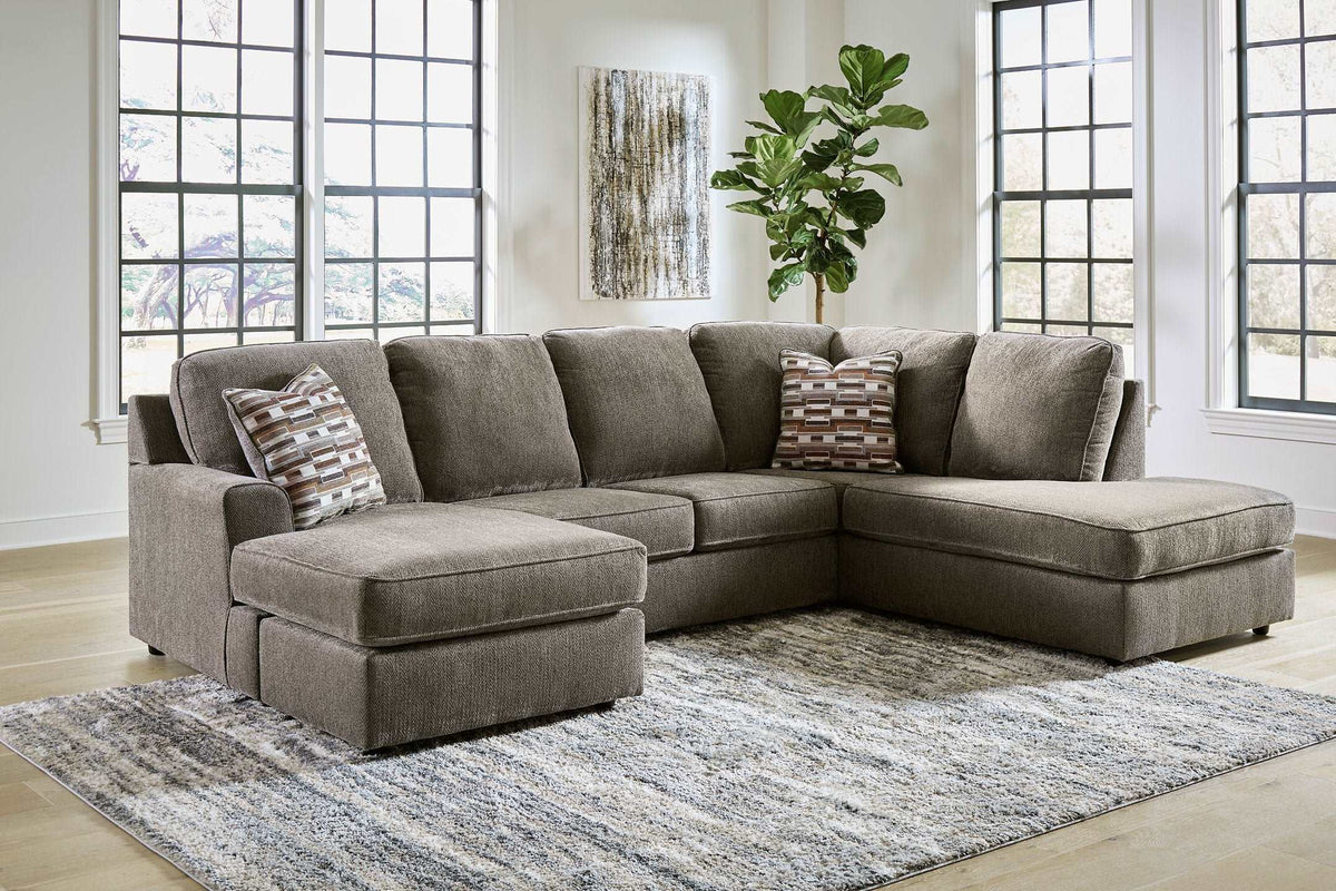 O'Phannon 2-Piece Sectional with Chaise Half Price Furniture