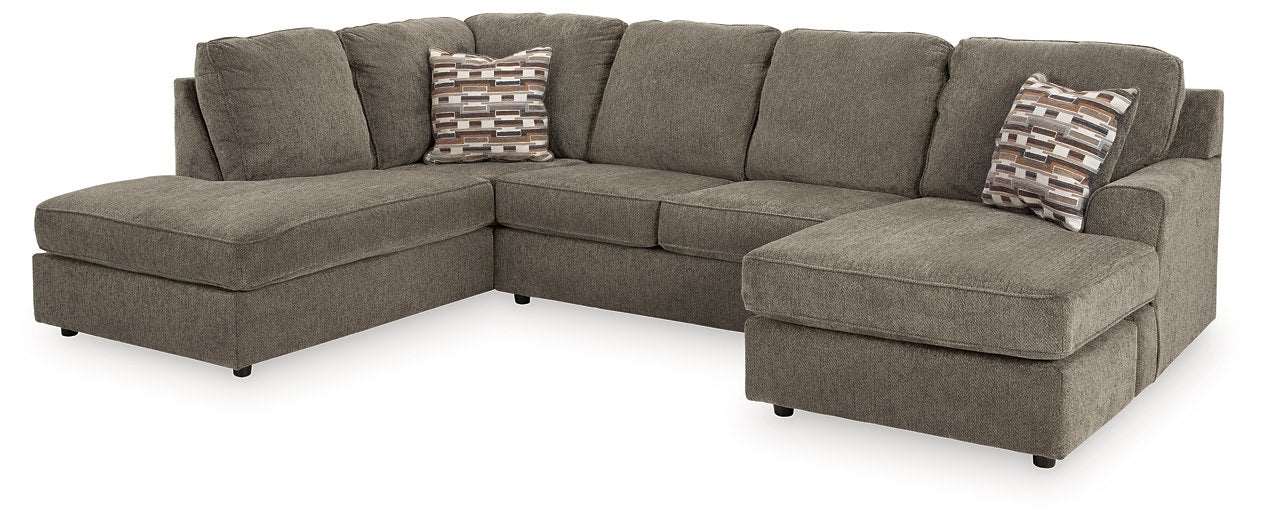 O'Phannon 2-Piece Sectional with Chaise Half Price Furniture