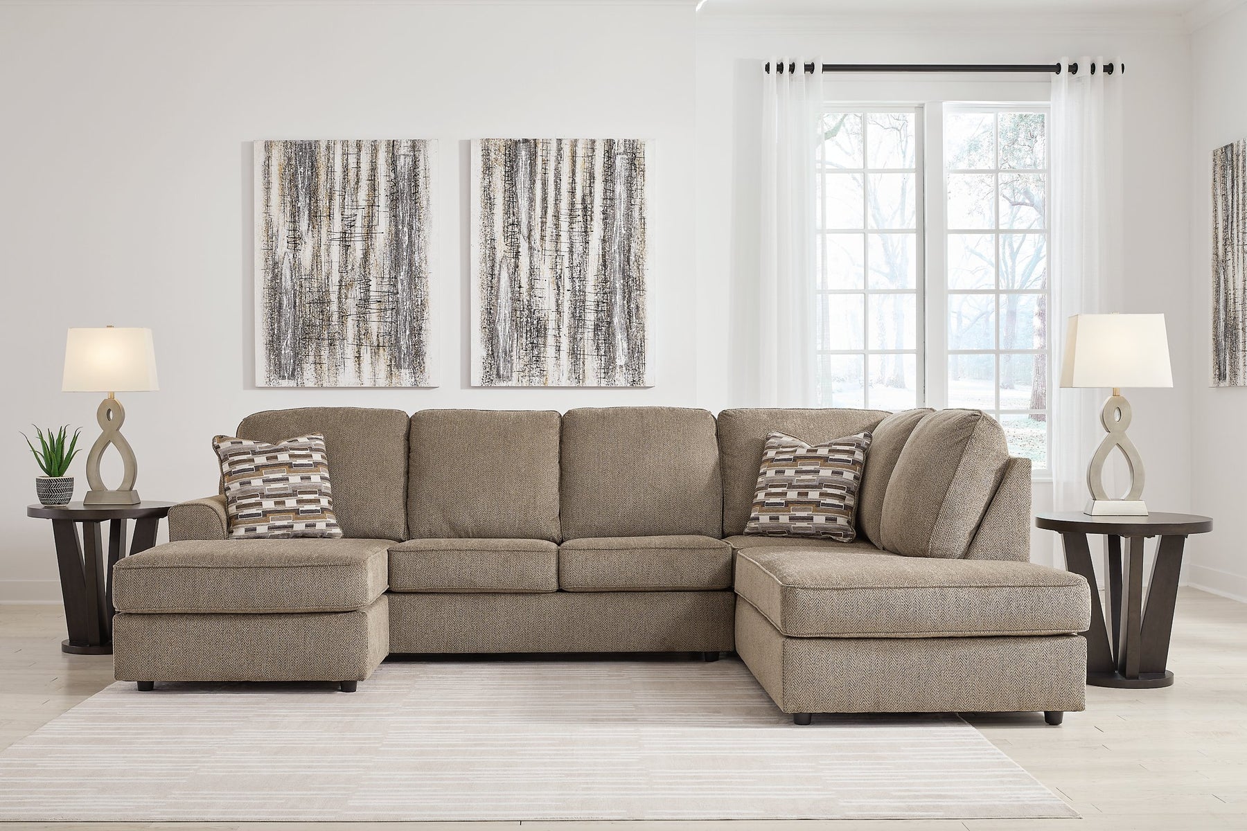 O'Phannon 2-Piece Sectional with Chaise - Half Price Furniture