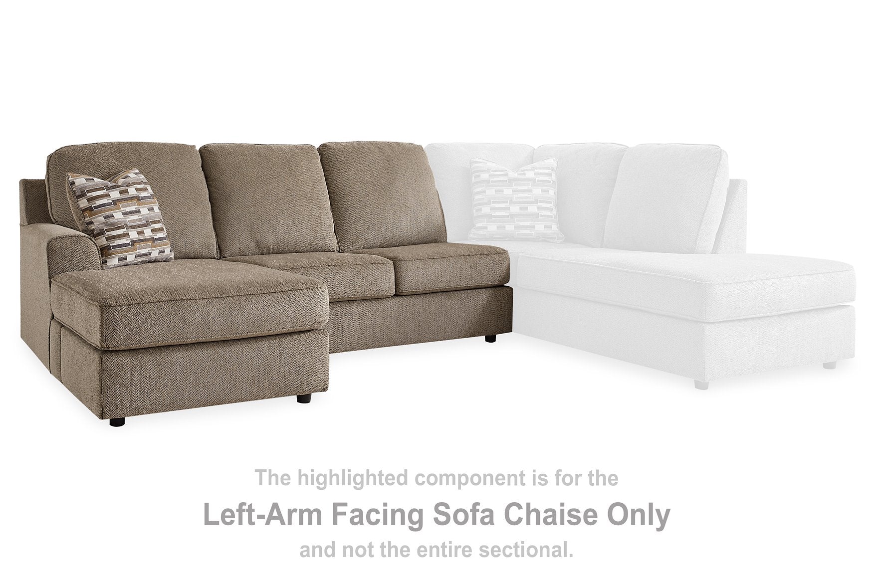 O'Phannon 2-Piece Sectional with Chaise - Half Price Furniture