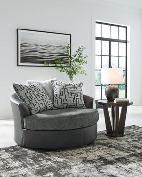 Brixley Pier Oversized Swivel Accent Chair - Half Price Furniture