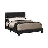 Mauve Full Upholstered Bed Black Half Price Furniture