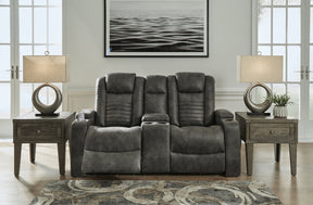 Soundcheck Power Reclining Loveseat with Console - Half Price Furniture