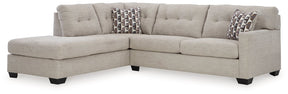 Mahoney 2-Piece Sleeper Sectional with Chaise - Half Price Furniture