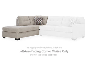 Mahoney 2-Piece Sleeper Sectional with Chaise - Half Price Furniture