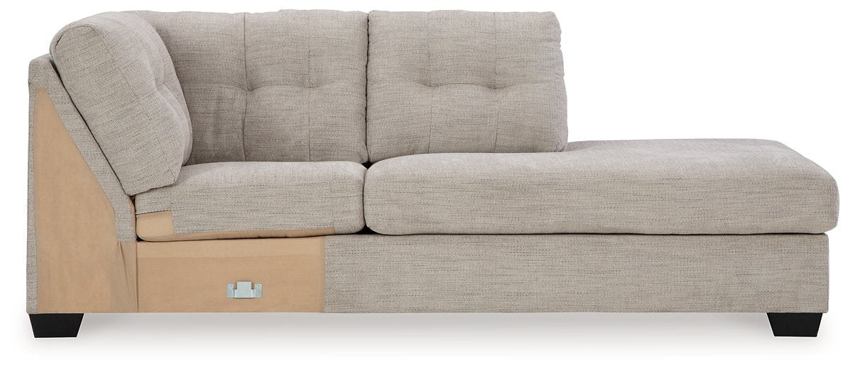 Mahoney 2-Piece Sleeper Sectional with Chaise - Half Price Furniture