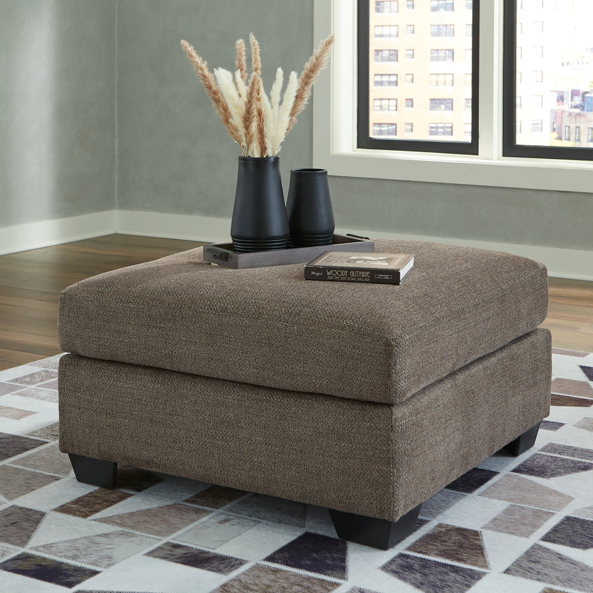 Mahoney Oversized Accent Ottoman - Half Price Furniture