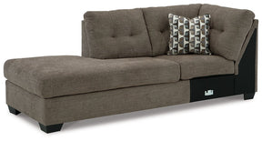 Mahoney 2-Piece Sleeper Sectional with Chaise - Half Price Furniture