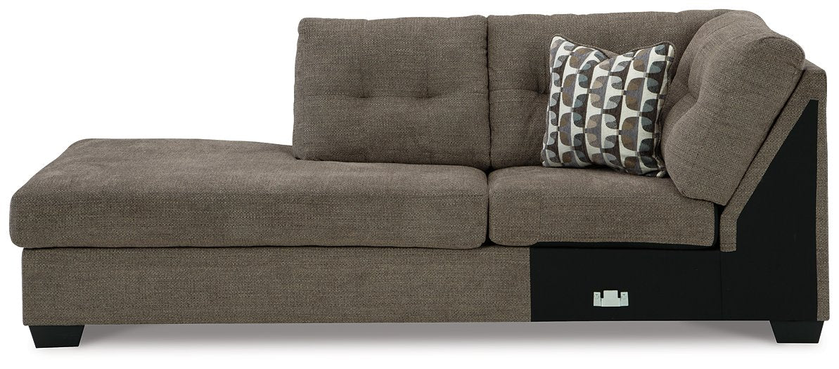 Mahoney 2-Piece Sleeper Sectional with Chaise - Half Price Furniture