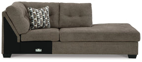 Mahoney 2-Piece Sleeper Sectional with Chaise - Half Price Furniture