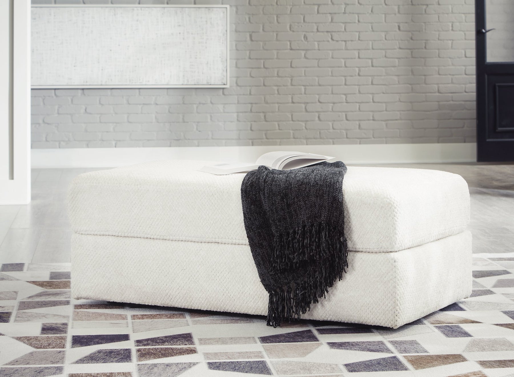 Karinne Oversized Accent Ottoman - Half Price Furniture