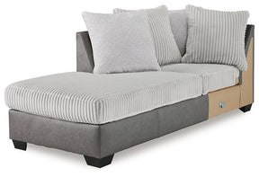 Clairette Court Sectional with Chaise - Half Price Furniture