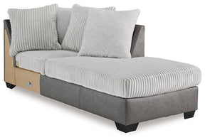 Clairette Court Sectional with Chaise - Half Price Furniture