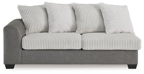 Clairette Court Sectional with Chaise - Half Price Furniture