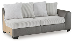 Clairette Court Sectional with Chaise - Half Price Furniture