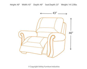 Larkinhurst Recliner - Half Price Furniture