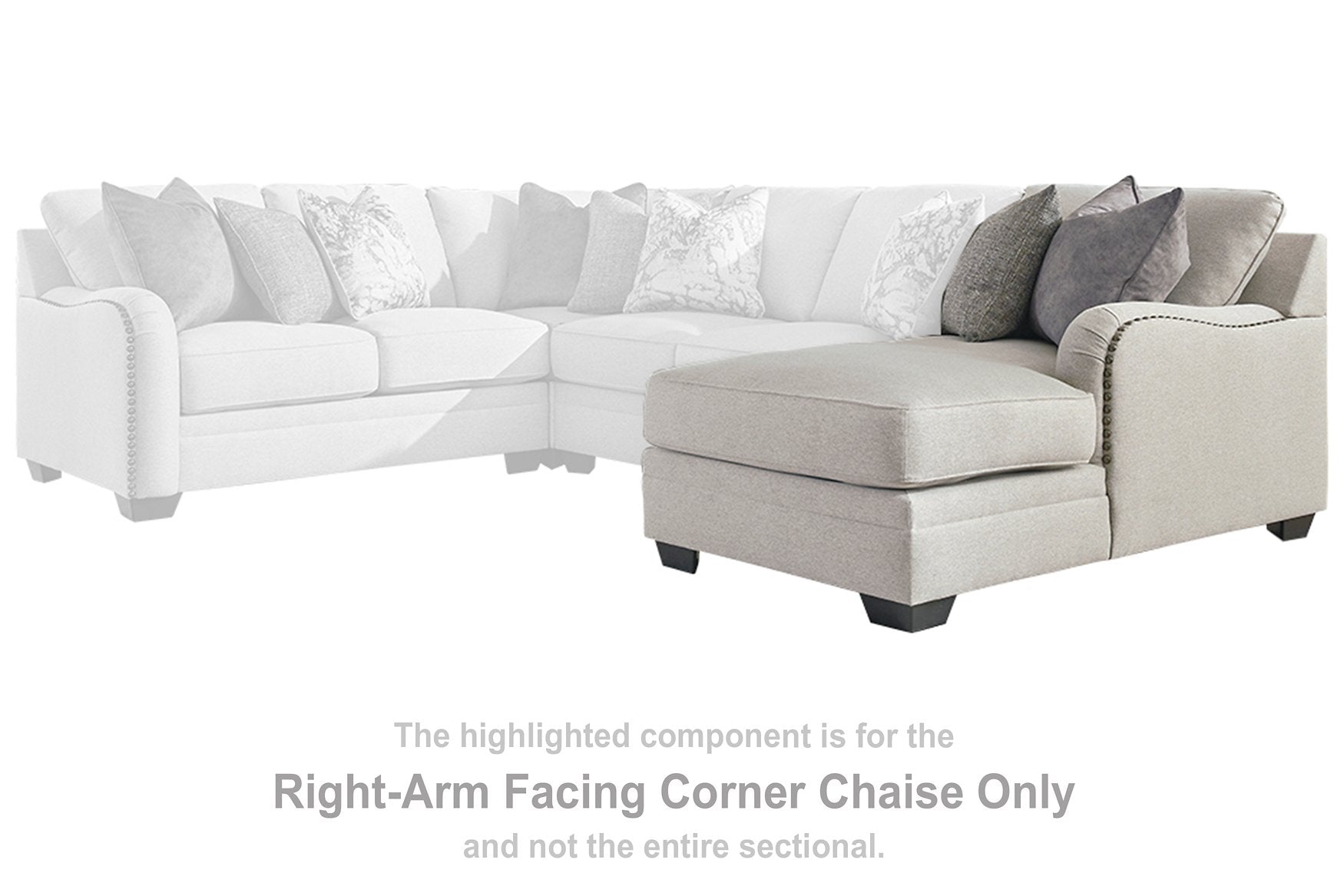 Dellara Sectional with Chaise - Half Price Furniture