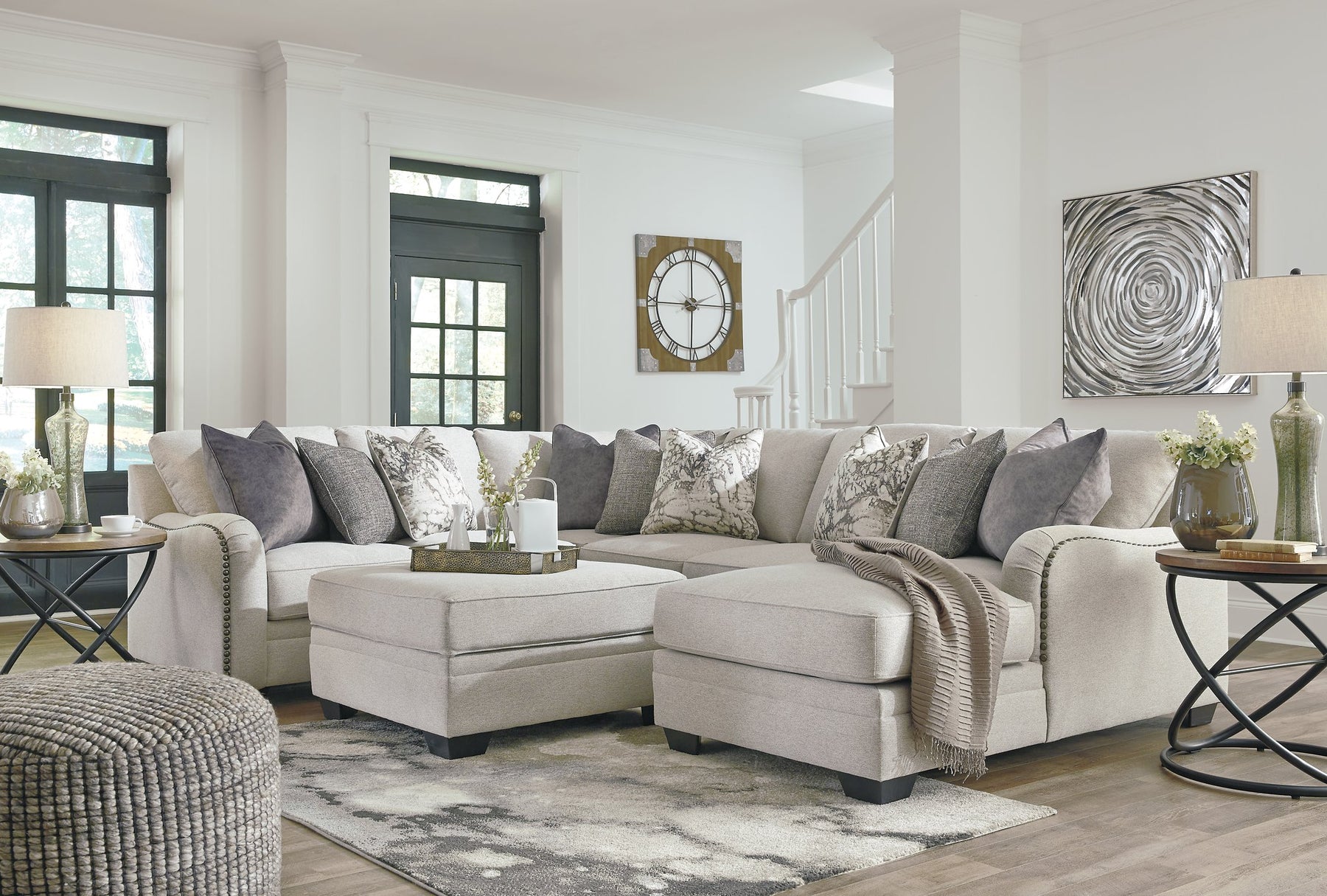 Dellara Sectional with Chaise - Half Price Furniture