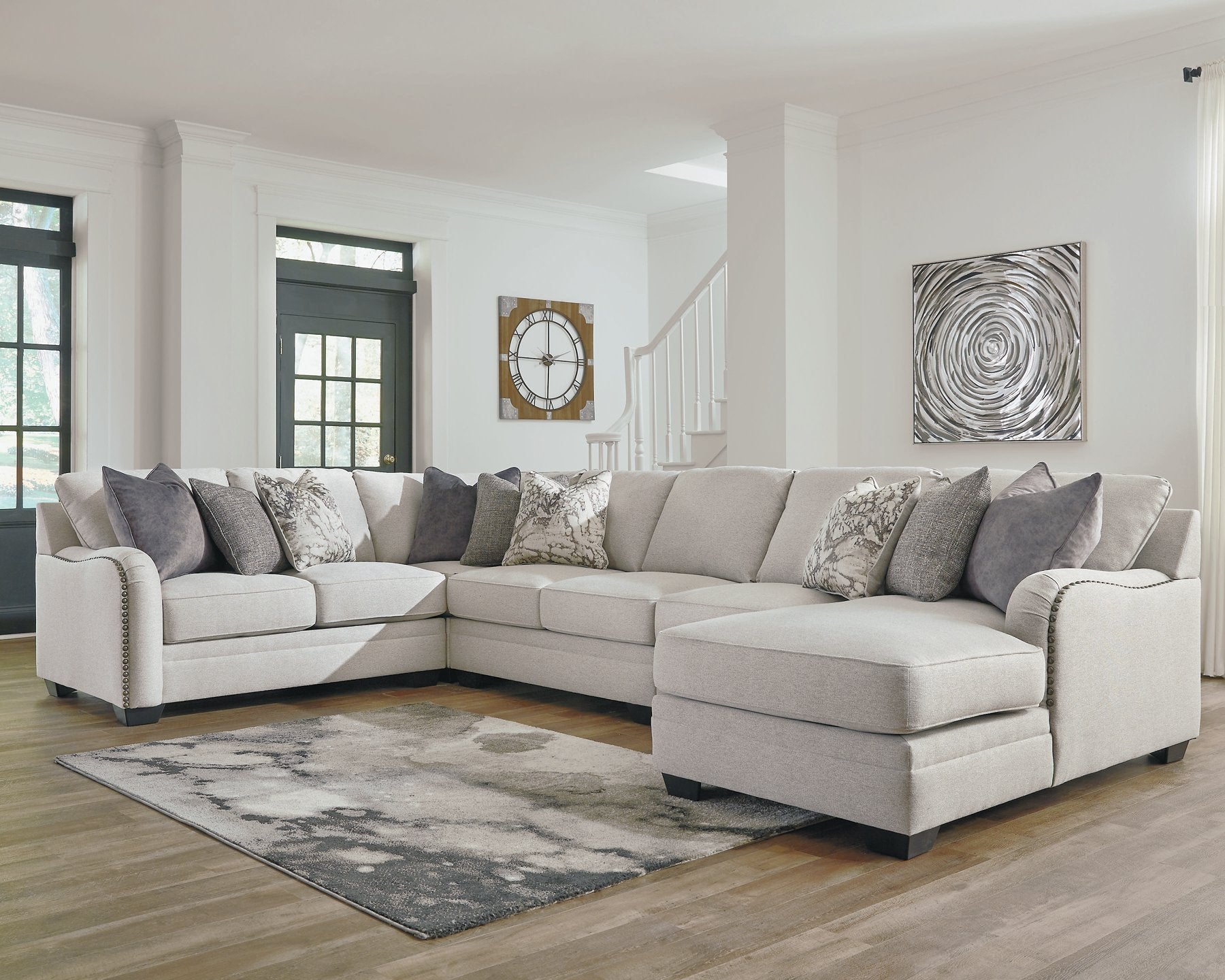 Dellara Sectional with Chaise - Half Price Furniture