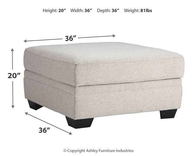 Dellara Ottoman - Half Price Furniture