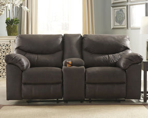 Boxberg Reclining Loveseat with Console - Half Price Furniture