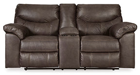 Boxberg Reclining Loveseat with Console - Half Price Furniture