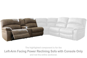 Segburg Power Reclining Sectional - Half Price Furniture