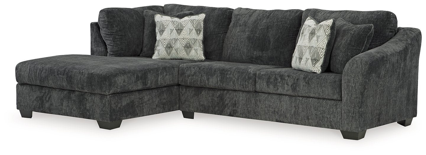 Biddeford 2-Piece Sectional with Chaise - Half Price Furniture