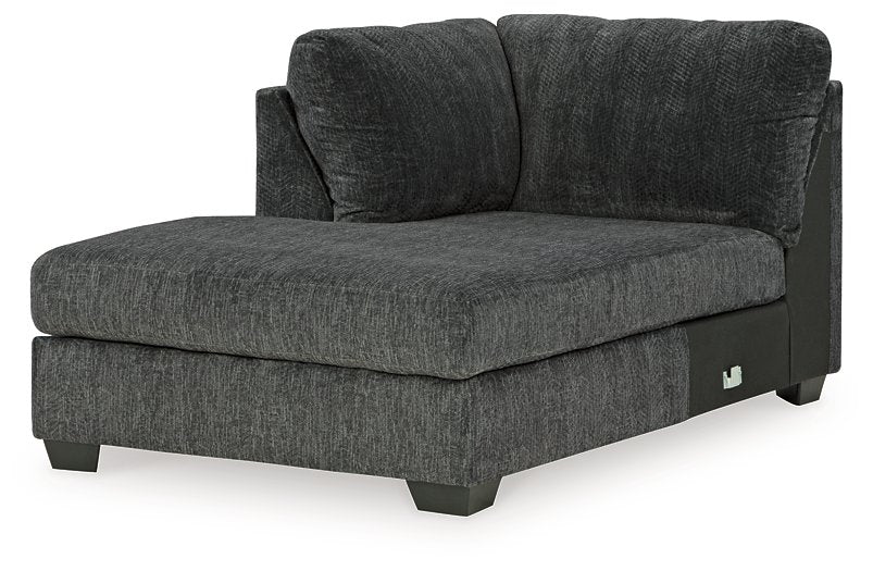 Biddeford 2-Piece Sleeper Sectional with Chaise - Half Price Furniture