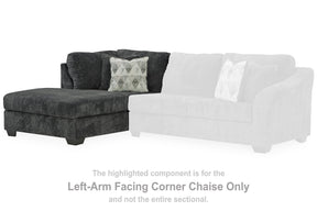 Biddeford 2-Piece Sleeper Sectional with Chaise - Half Price Furniture