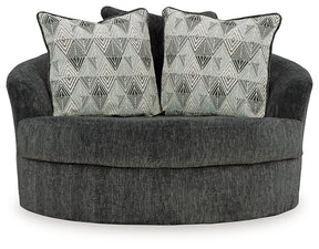 Biddeford Oversized Swivel Accent Chair - Half Price Furniture