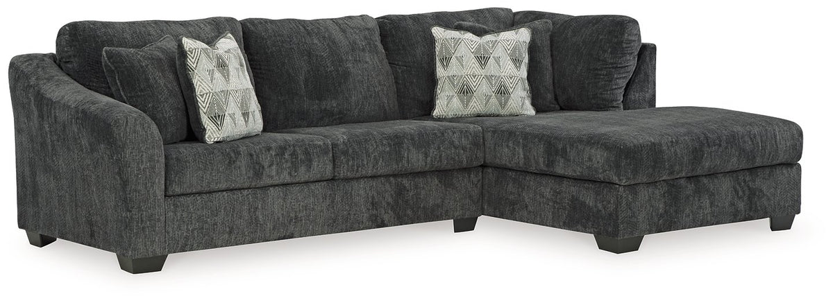 Biddeford 2-Piece Sectional with Chaise Half Price Furniture