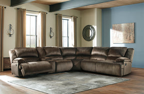 Clonmel Reclining Sectional - Half Price Furniture