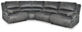 Clonmel Power Reclining Sectional Half Price Furniture