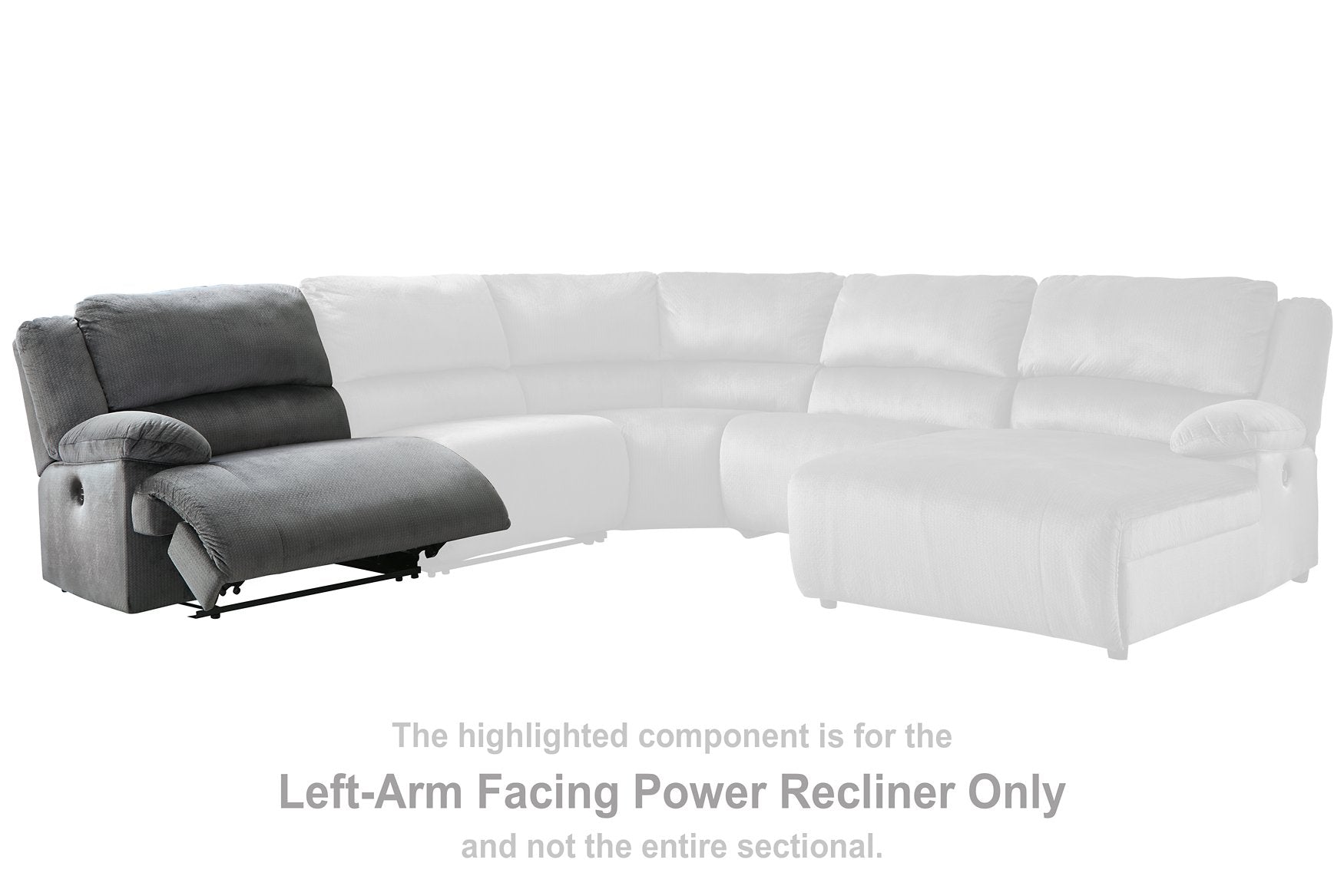 Clonmel Power Reclining Sectional - Half Price Furniture