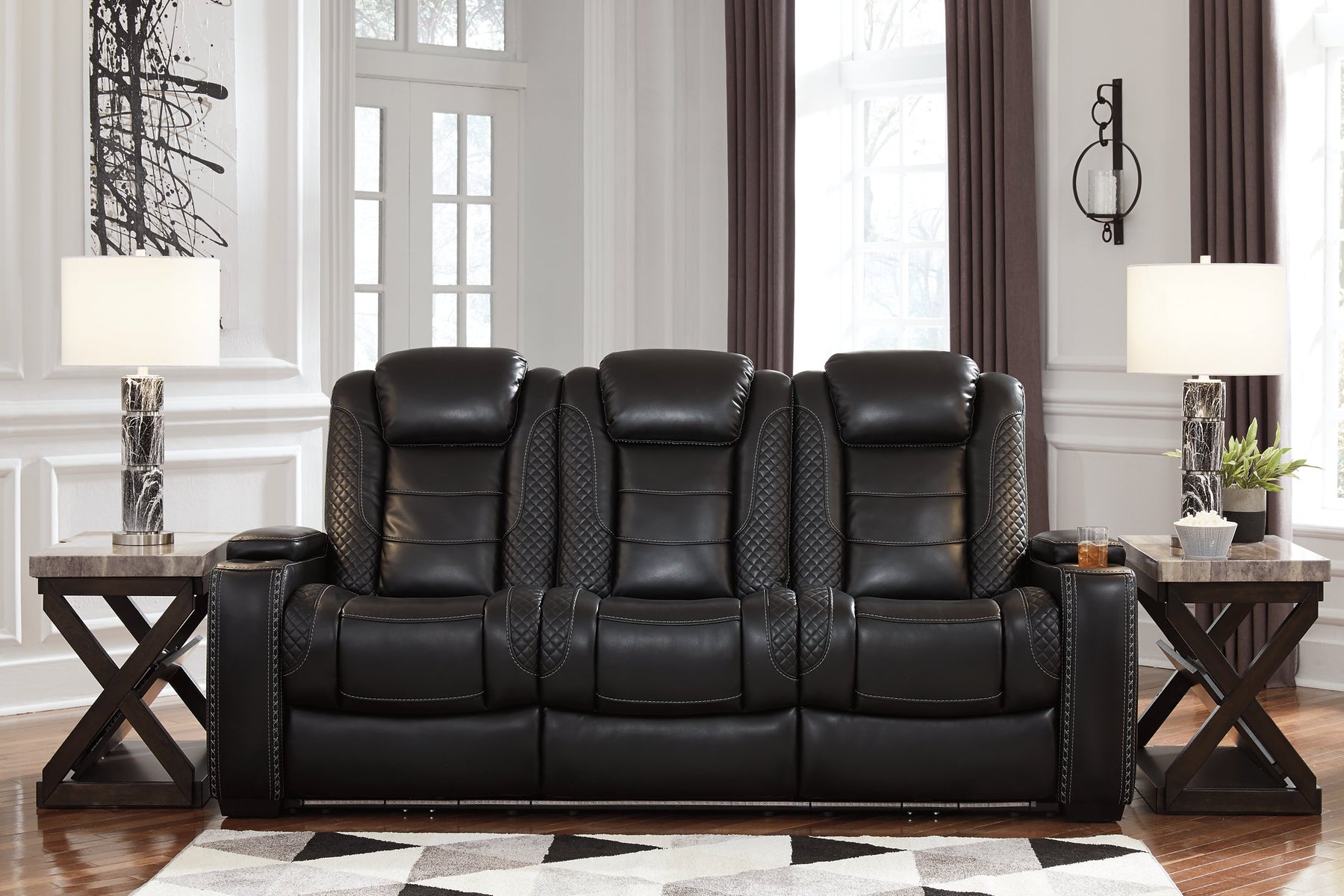 Party Time Power Reclining Sofa Half Price Furniture