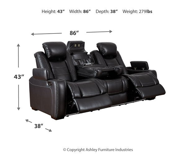 Party Time Power Reclining Sofa - Half Price Furniture