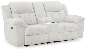 Frohn Reclining Loveseat with Console - Half Price Furniture