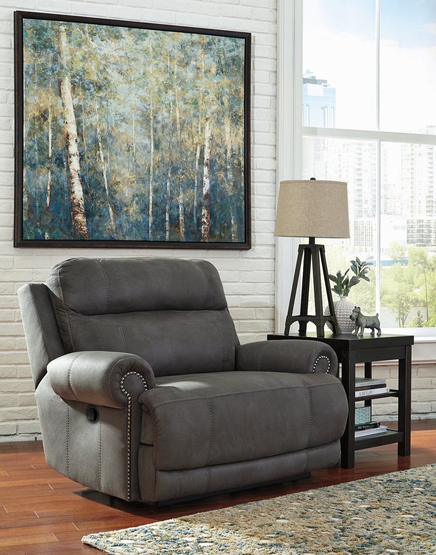 Austere Oversized Recliner - Half Price Furniture