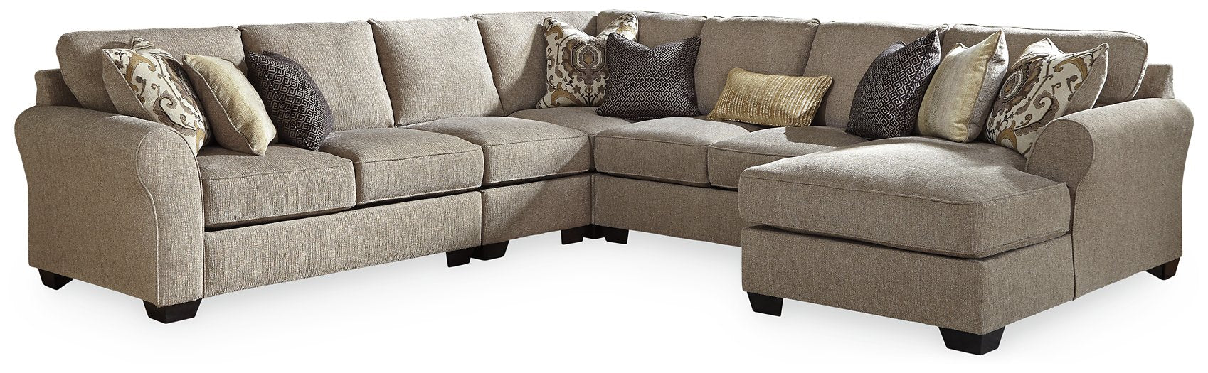 Pantomine Sectional with Chaise - Half Price Furniture