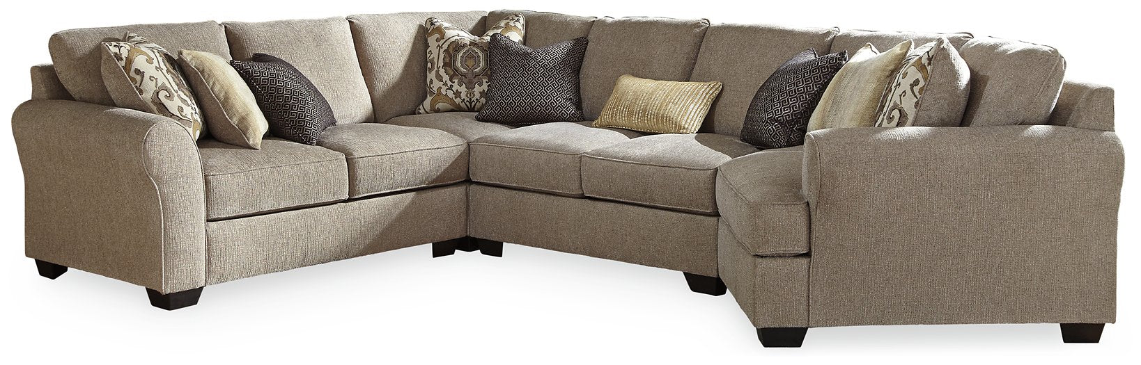 Pantomine Sectional with Cuddler - Half Price Furniture