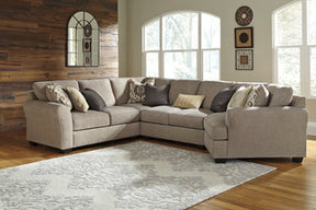 Pantomine Sectional with Cuddler - Half Price Furniture