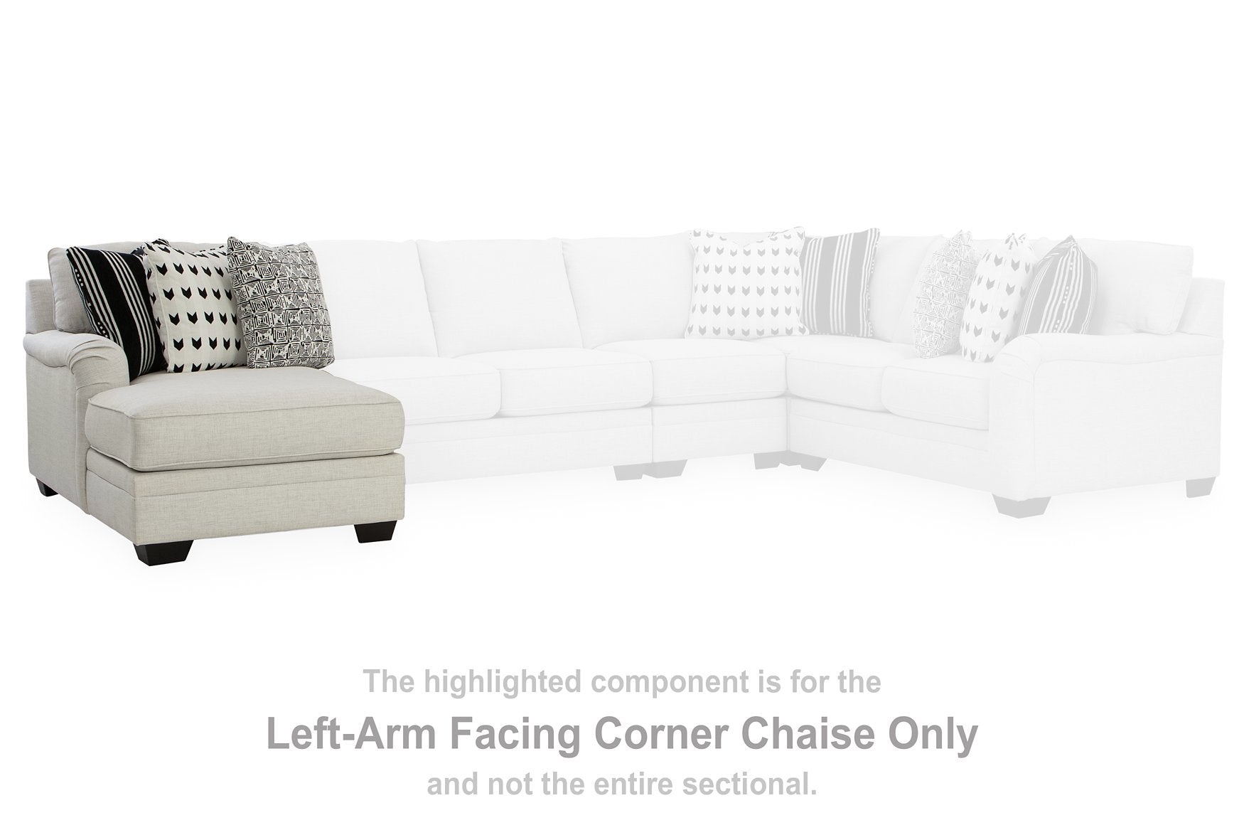 Huntsworth Sectional with Chaise - Half Price Furniture