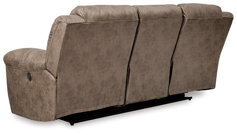 Stoneland Power Reclining Sofa - Half Price Furniture