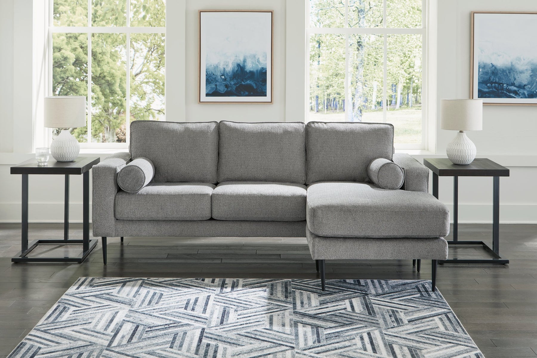 Hazela Sofa Chaise - Half Price Furniture