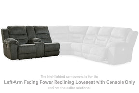 Nettington Power Reclining Sectional - Half Price Furniture