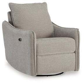 McBurg Swivel Power Recliner - Half Price Furniture