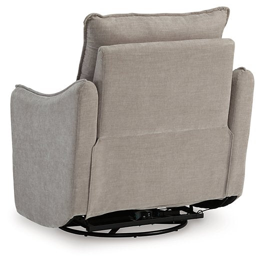 McBurg Swivel Power Recliner - Half Price Furniture